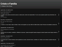 Tablet Screenshot of cristoefamilia.blogspot.com