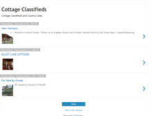 Tablet Screenshot of cottageclassifieds.blogspot.com