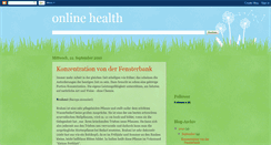 Desktop Screenshot of irissoleil-onlinehealth.blogspot.com