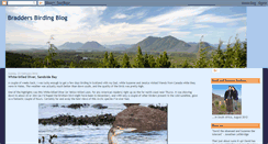 Desktop Screenshot of braddersbirding.blogspot.com