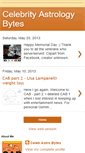 Mobile Screenshot of celebastrobytes.blogspot.com