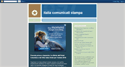 Desktop Screenshot of italia-comunicati.blogspot.com