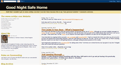 Desktop Screenshot of goodnightsafehome.blogspot.com
