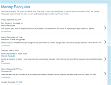 Tablet Screenshot of manny-pacquio.blogspot.com