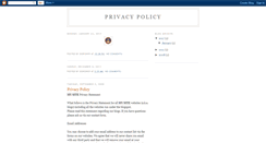 Desktop Screenshot of privacypolicyblog.blogspot.com