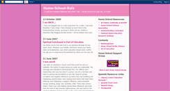 Desktop Screenshot of homeschoolrulz.blogspot.com