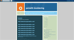 Desktop Screenshot of blocspenwith.blogspot.com