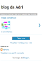Mobile Screenshot of blogdaadri-adriana.blogspot.com
