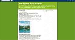 Desktop Screenshot of kanchanaburihotelsinthailand.blogspot.com