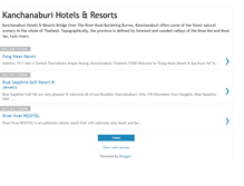 Tablet Screenshot of kanchanaburihotelsinthailand.blogspot.com