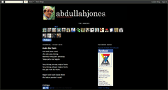 Desktop Screenshot of abdullahjonesdua.blogspot.com