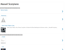 Tablet Screenshot of maxuelscorpiano.blogspot.com