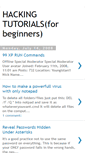 Mobile Screenshot of haking-tutorials.blogspot.com