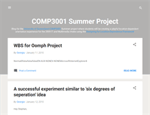 Tablet Screenshot of comp3001.blogspot.com