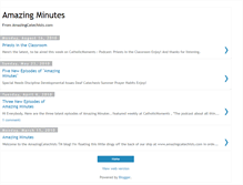 Tablet Screenshot of amazingcatechists.blogspot.com