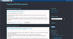 Desktop Screenshot of fashion-performance.blogspot.com