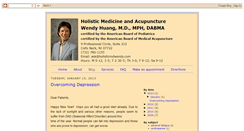 Desktop Screenshot of holisticmdwendy.blogspot.com