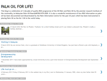 Tablet Screenshot of palmoil4life.blogspot.com