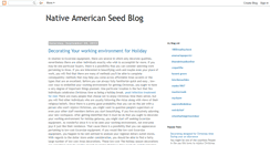 Desktop Screenshot of nativeamericanseed.blogspot.com