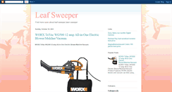 Desktop Screenshot of leaf-sweepers.blogspot.com