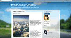 Desktop Screenshot of mensajesextraviados.blogspot.com