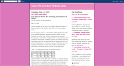 Desktop Screenshot of liveiplcrickettvantslink.blogspot.com