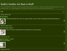 Tablet Screenshot of kathisgardenart.blogspot.com