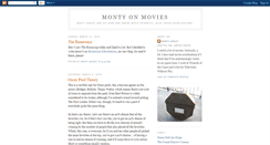 Desktop Screenshot of montyonmovies.blogspot.com
