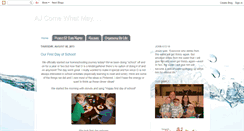 Desktop Screenshot of ajcomewhatmay.blogspot.com