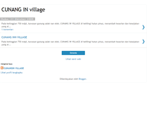 Tablet Screenshot of cunanginvillage.blogspot.com