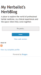 Mobile Screenshot of myherbalist.blogspot.com