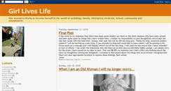 Desktop Screenshot of girlliveslife.blogspot.com