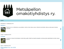 Tablet Screenshot of metsapellonomakotiyhdistys.blogspot.com