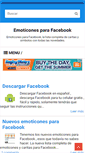 Mobile Screenshot of facebook-iconosgestuales-simbolos.blogspot.com
