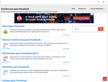 Tablet Screenshot of facebook-iconosgestuales-simbolos.blogspot.com