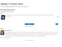 Tablet Screenshot of adding1sister.blogspot.com
