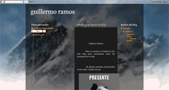 Desktop Screenshot of guillermoramos.blogspot.com