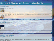 Tablet Screenshot of chesterhenriettaalkire.blogspot.com