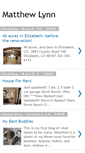 Mobile Screenshot of lynnmatthew.blogspot.com