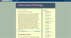 Desktop Screenshot of annegreteikt.blogspot.com