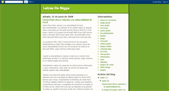 Desktop Screenshot of letrasdenigga.blogspot.com