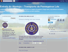 Tablet Screenshot of estreladoalentejo.blogspot.com