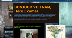 Desktop Screenshot of bonjourvietnamhereicome.blogspot.com