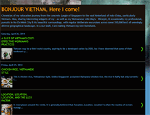 Tablet Screenshot of bonjourvietnamhereicome.blogspot.com