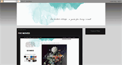 Desktop Screenshot of chicmodernvintage.blogspot.com