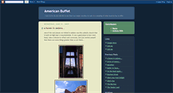 Desktop Screenshot of americanbuffet.blogspot.com