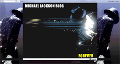 Desktop Screenshot of michaeljackson-mjforever.blogspot.com