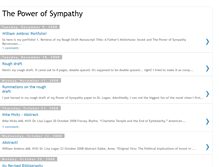 Tablet Screenshot of powerofsympathy.blogspot.com