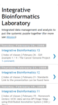 Mobile Screenshot of integrativebioinformatics.blogspot.com