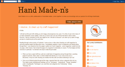 Desktop Screenshot of hand-madens.blogspot.com